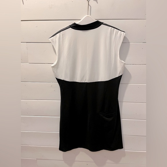 EP SPORT – Black, White & Green Sleeveless Dress – Size XL - Picture 7 of 8